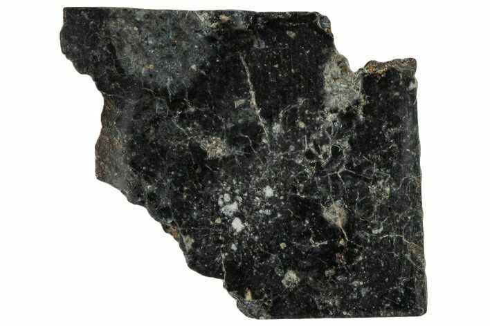 Polished, Starry Night Lunar Meteorite Slice ( g) - NWA #291422